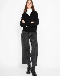 Femme Assuili Pull Laurence noir