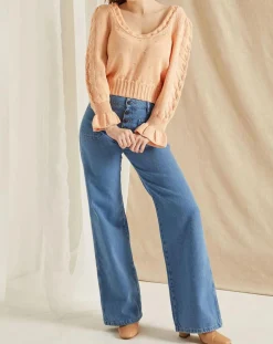 Discount Rouje Pull Lila orange