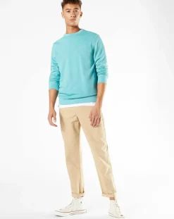 Homme Dockers Pull Logo vert clair