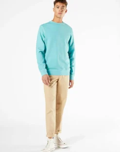 Homme Dockers Pull Logo vert clair