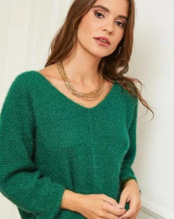 Outlet Alice & Charlotte Pull Lola vert