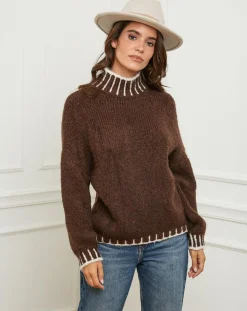 Femme L'Armoire de Suzette Pull Lou choco