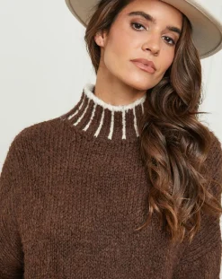 Femme L'Armoire de Suzette Pull Lou choco
