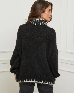 Online L'Armoire de Suzette Pull Lou noir