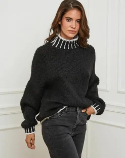 Online L'Armoire de Suzette Pull Lou noir