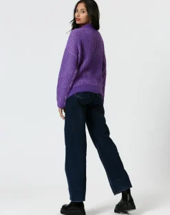 Femme The Korner Pull Louise violet