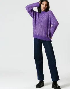 Femme The Korner Pull Louise violet