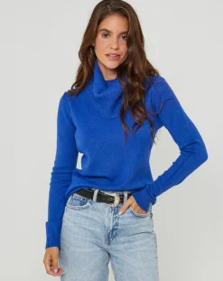 Femme Soft Cashmere Pull Marie royal