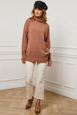 Online Fleur de cachemire Pull Marny Camel
