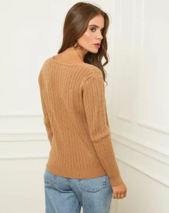 Femme Soft Cashmere Pull Marta camel
