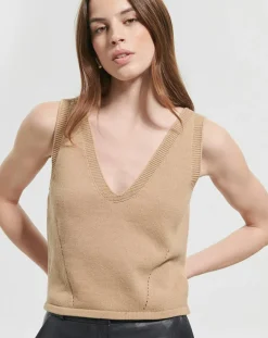 Femme Zapa Pull Nadine camel