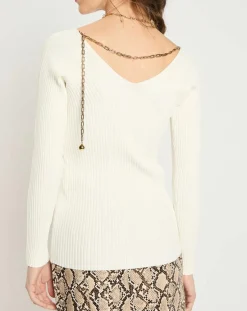 Femme Zapa Pull Nancy écru