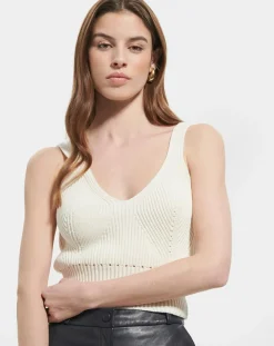 Femme Zapa Pull Natura ecru