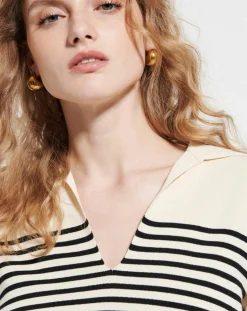 Femme Zapa Pull Nautic rayures