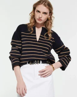 Outlet Zapa Pull Nayako rayures