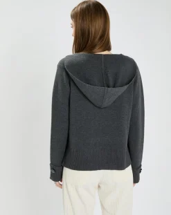 Femme Zapa Pull Nilim gris chiné