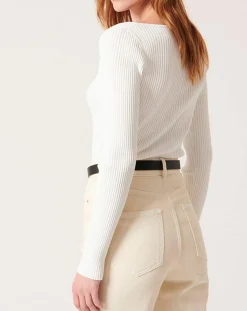 Femme Zapa Pull Nilma écru