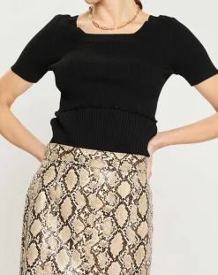 Femme Zapa Pull Noelia noir