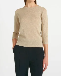 Femme Zapa Pull Nora doré