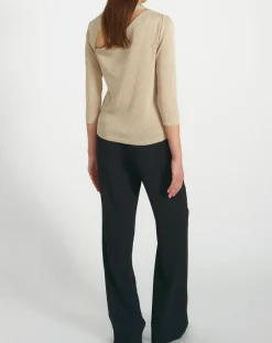 Femme Zapa Pull Nora doré