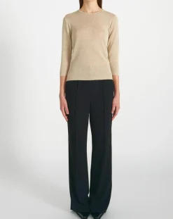 Femme Zapa Pull Nora doré