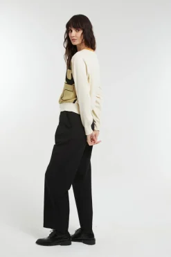 Discount Mapoesie Pull Olympe Craie