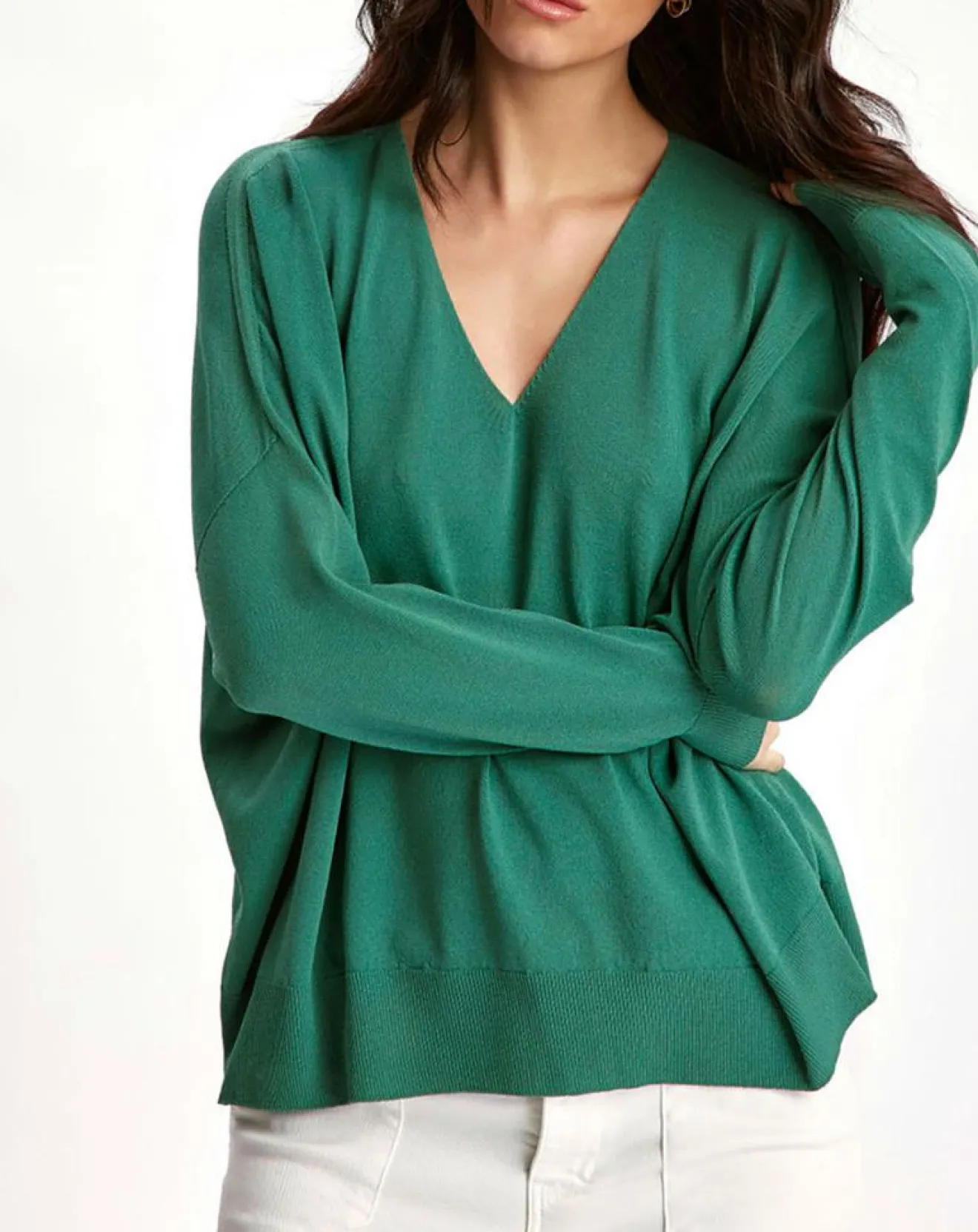 Discount Lauren Vidal Pull Pastel sauge