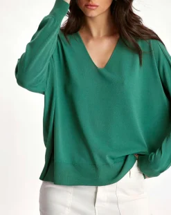 Discount Lauren Vidal Pull Pastel sauge