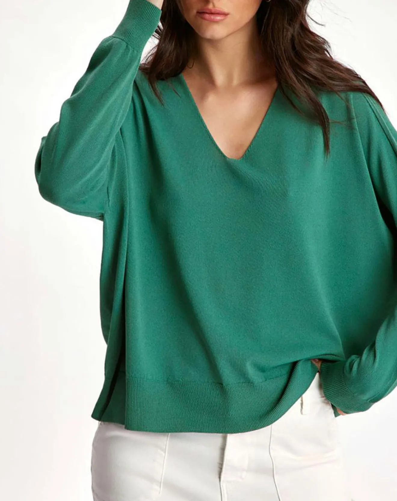 Discount Lauren Vidal Pull Pastel sauge