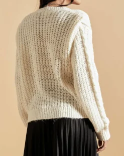 Femme Belair Pull Pauline écru