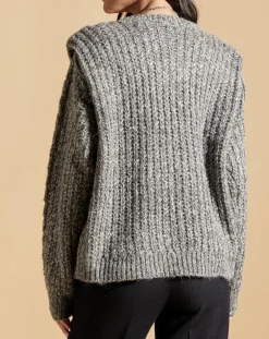 Femme Belair Pull Pauline gris