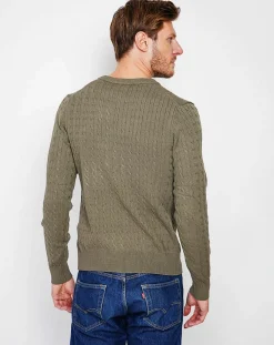 Clearance Cachemire & Jo Pull Pierre kaki