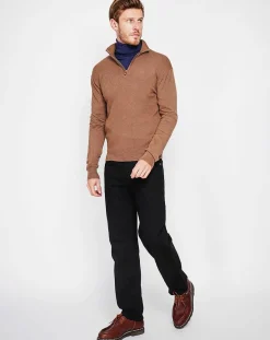 New Cachemire & Jo Pull Pierre marron