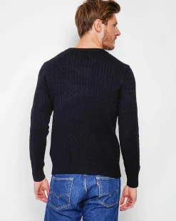 Homme Cachemire & Jo Pull Pierre noir