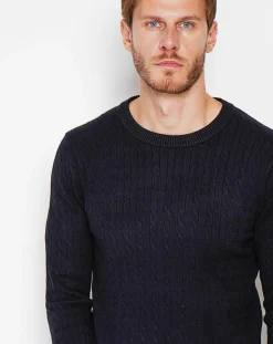 Homme Cachemire & Jo Pull Pierre noir