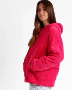 Femme Admas Pull polaire rose