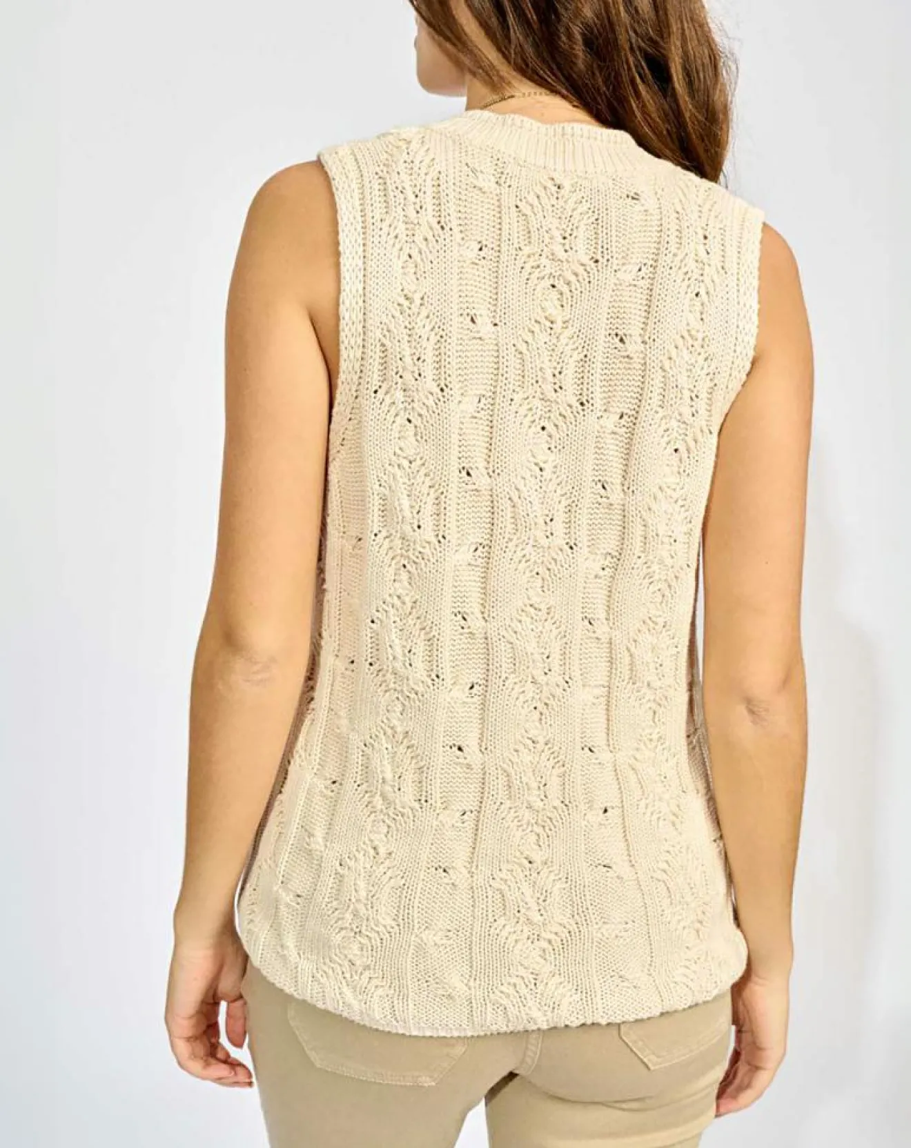 Sale Lauren Vidal Pull Pollen crème