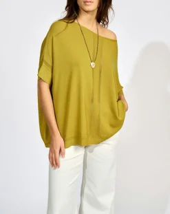 Femme Lauren Vidal Pull Pretty anis