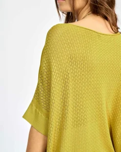 Femme Lauren Vidal Pull Pretty anis