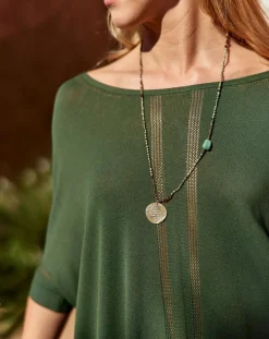 Femme Lauren Vidal Pull Pretty sauge