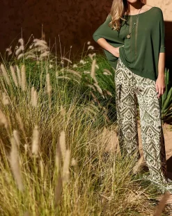 Femme Lauren Vidal Pull Pretty sauge