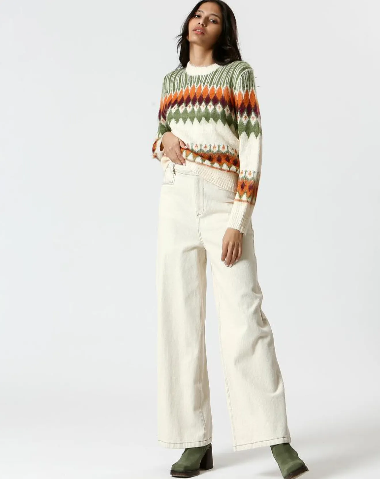 Femme The Korner Pull Romy multicolore