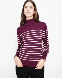 Hot Assuili Pull Sacha bordeaux