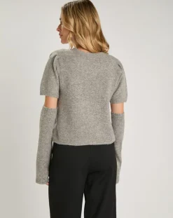 Femme See u Soon Pull Sacha gris