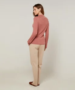 Best Rodier Pull Salomé en Laine mélangée bois de rose