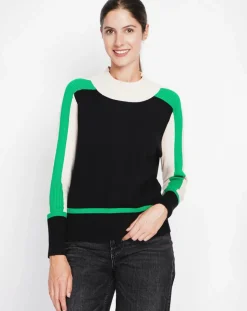 Femme Assuili Pull Salome noir