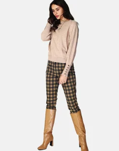 Outlet Assuili Pull Sarra camel