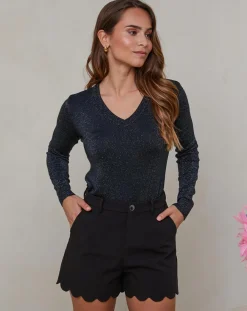 Femme Soft Cashmere Pull Senda noir