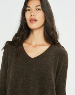 Femme Lauren Vidal Pull Seven moka