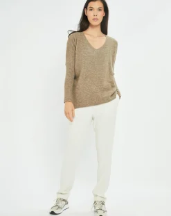 Femme Lauren Vidal Pull Seven seigle